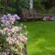jardin en verano
