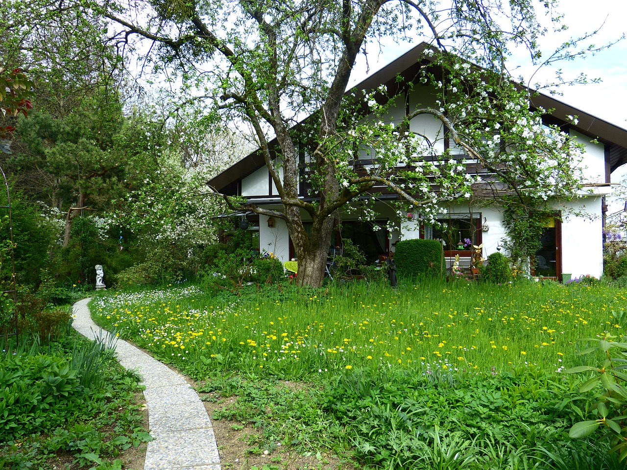 jardín sostenible: microclimas