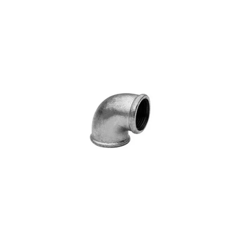 CODO 90º ROSCADO HIERRO GALVANIZADO H-H