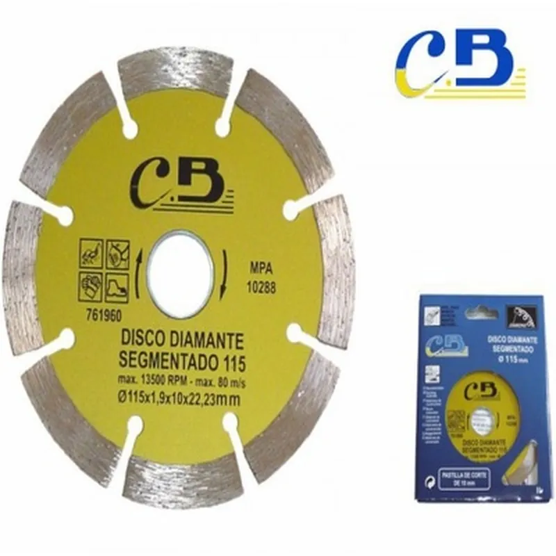 DISCO DIAMANTE SEGMENTADO 230 X 2.4 X 10mm