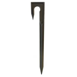 PIQUETA SUELO NEGRA 19cm