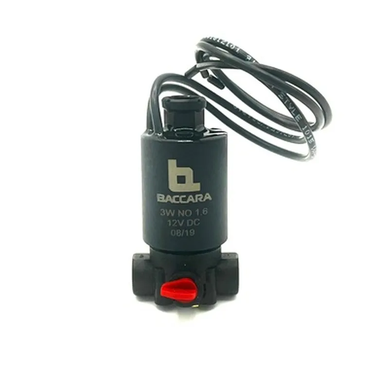 SOLENOIDE BACCARA G75 B.PL 12VDC V NO 1.6Dmm